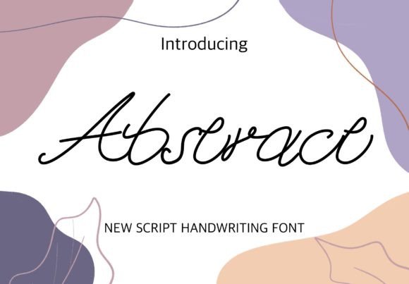 Abstract: A Handwritten Font for Editorial Elegance