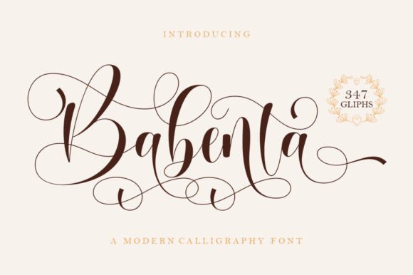 Babenta: The Elegant Handwritten Font for Memorable Branding