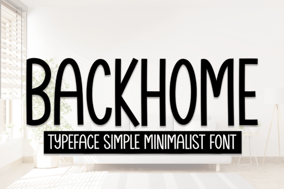 Backhome: A Modern Handwritten Font for Web Design