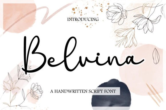 Discover Belvina: A Timeless Handwritten Font for Editorial Design