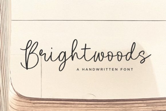Discover Brightwoods: A Versatile Font for Elegant Branding