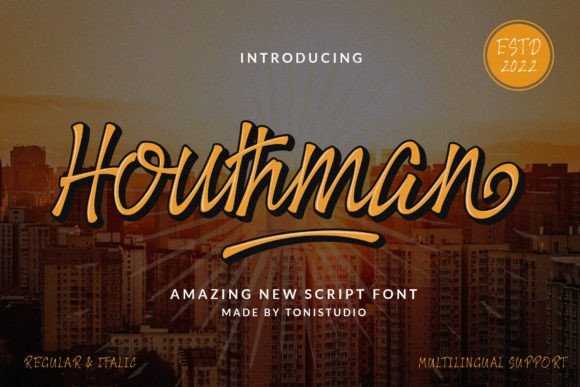 Discovering Houthman: A Handwritten Font for Editorial Charm