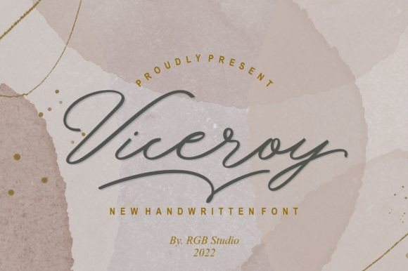 Elevate Your Brand with Viceroy: A Modern Calligraphy Font