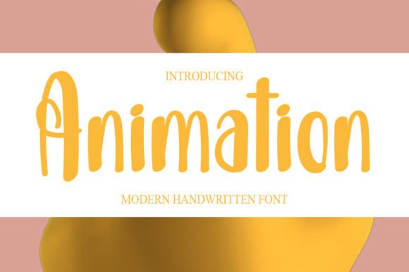 Enhance Your Brand with Animation: A Modern Handwritten Font