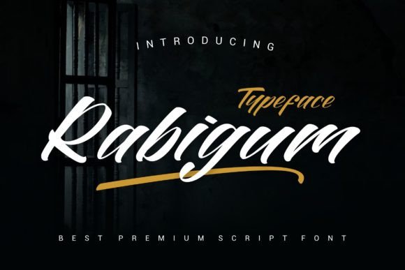 Enhance Your Brand with Rabigum: A Bold Handwritten Font