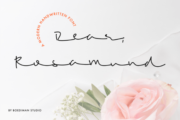 Enhance Your Campaigns with Rosamund: A Romantic Script Font
