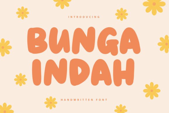 Enhance Your Web Design with Bunga Indah Font