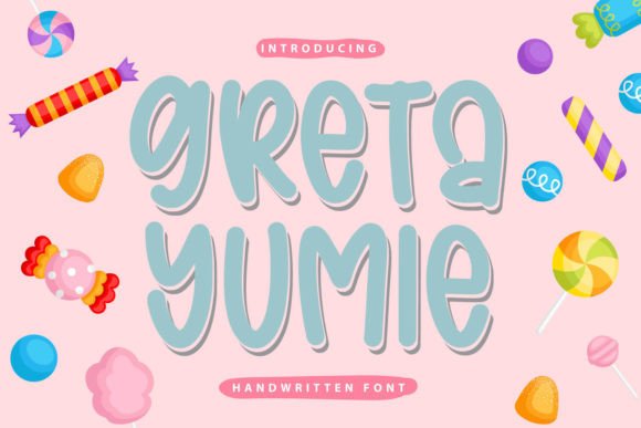 Greta Yumie: A Quirky Handwritten Font for Creative Projects