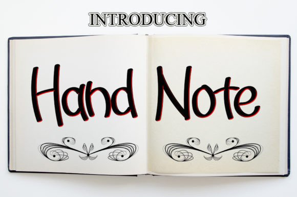 Hand Note: A Versatile Script Font for Crafters