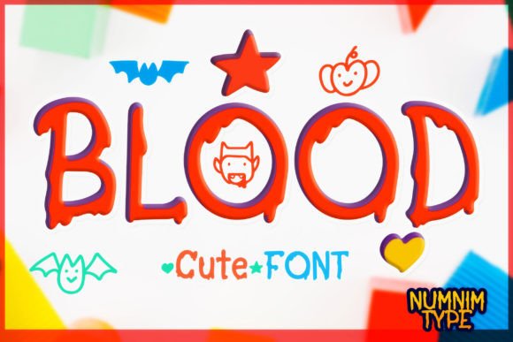 Introducing Blood: A Playful Handwritten Font for Editorial Design