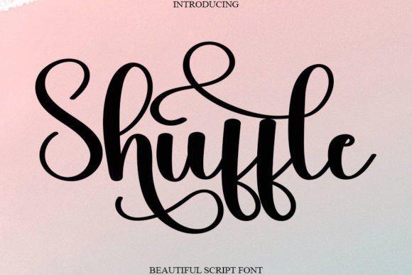 Shuffle: A Handwritten Font for Polished Web Design