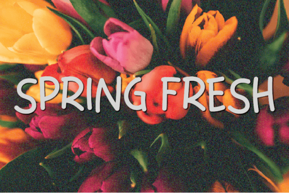 Spring Fresh: A Handwritten Font for Engaging Campaigns
