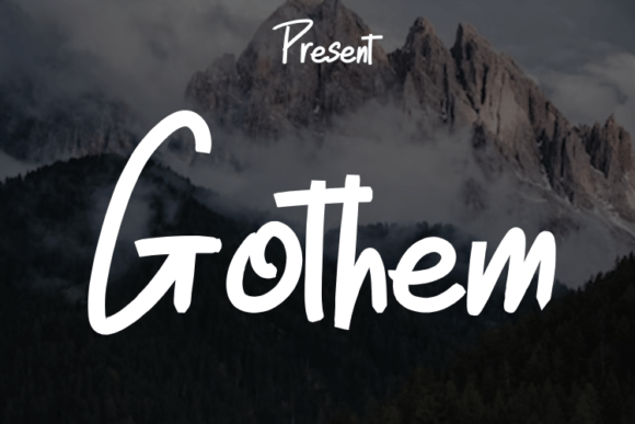 Transform Your Brand with Gothem: A Stylish Script Font