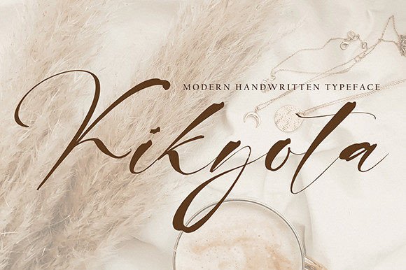 Transform Your Brand with Kikyota: A Versatile Script Font