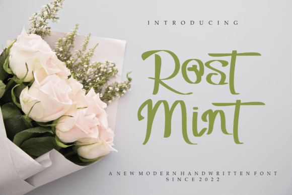 Transform Your Brand with Rostmint: A Versatile Handwritten Font