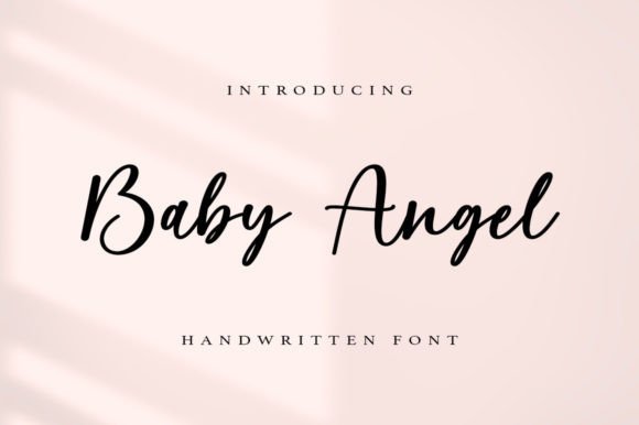 Transform Your Brand with the Elegant Baby Angel Font