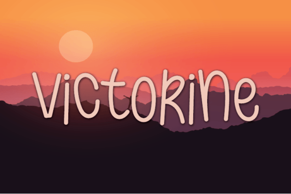 Victorine: A Handwritten Font for Clear and Engaging Campaigns