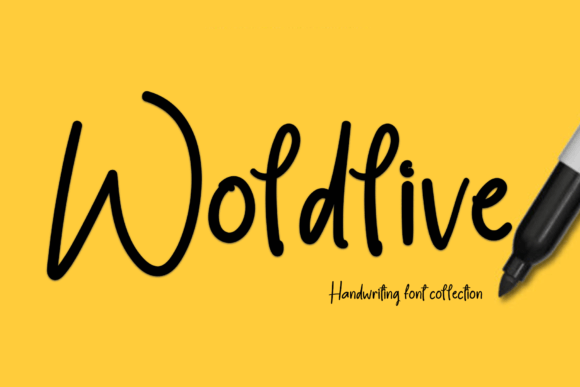 Woldlive: A Modern Handwritten Font for Your Brand