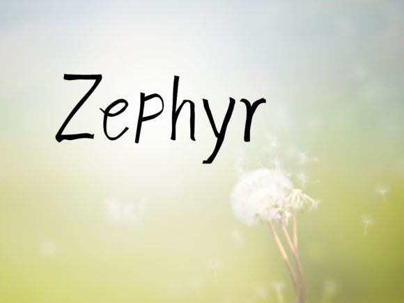 Zephyr: The Handwritten Font for Engaging Campaigns